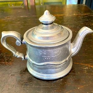Pewter teapot by Wilton Armetale